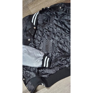 College Letterman BaseballVarsity <b>Jacket</b> Premium Quality Plus Size <b>Waterproof</b> Satin Varsity <b>Pink</b> Maroon - Product Image 4