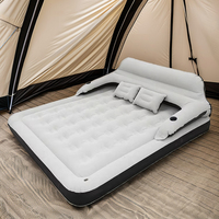 Matelas Gonflable Double Pliant Haut à Gonflage Automatique 2025 avec Pompe Intégrée, Design Moderne pour Chambre
