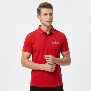 Men's Red Short Sleeve for Shirt Loose Fit Print <b>Yarn</b> Dyed 260g Sporty Casual Wear - Product Image 5