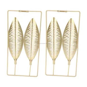 Arte Geométrico de Pared en Hierro para Decoración de Interiores Elegante, Apto para Sala de Estar, Dormitorio y Vestíbulo - Product Image 3