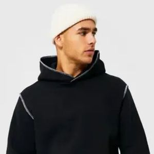 หมวกบีนนี่ฤดูหนาวคุณภาพดีที่สุดของ Yukaihe พร้อมดีไซน์ป้ายแบบกำหนดเอง หมวกไหมพรมฤดูหนาว รองรับการปรับแต่ง - Product Image 2