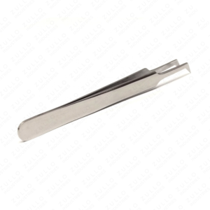 ZULLO INDUSTRIES Stainless Steel Eyelash Tweezers with Custom Logo Pointed Tip <b>Precision</b> <b>Tool</b> for Volume Lash Extensions - Product Image 3