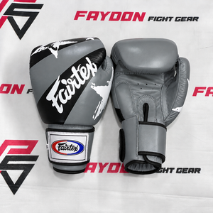 นวมชกมวยไทย Fairtex BGV1 Nation สีเหลือง/ดำ หนังแท้ สำหรับมวยไทยและคิกบ็อกซิ่ง แบบรัดสาย ระดับมืออาชีพ - Product Image 6