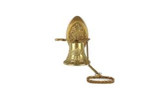 Sonnette de porte décorative en laiton, style vintage, à fixer au mur, pour entrée extérieure, portail et décoration intérieure - Product Image 6