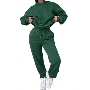 Conjunto deportivo para mujer, chaqueta con cremallera completa, pantalones jogger, conjunto de fitness de dos piezas, conjunto a juego para damas, ropa de gimnasio. - Product Image 2