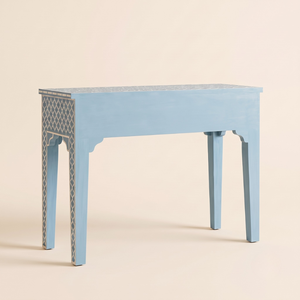 Wholesale Bone Inlay Wooden Modern Antique 1 <b>Drawer</b> Console Table Furniture Entryway Decor Living Room Decor Bone Inlay <b>Desk</b> - Product Image 1