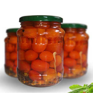 Tomates cherry enteros pelados enlatados con alto contenido de licopeno para salsa de pasta - Product Image 3