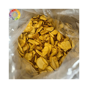 Chips de jackfruit séchées croustillantes, sans OGM, sucrées, fabriquées au Vietnam, vente en gros directe d'usine, emballage sous vide, collation fruitée - Product Image 6