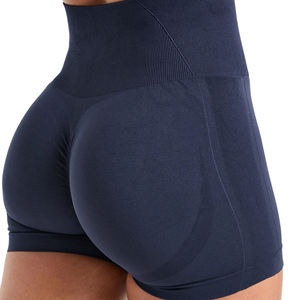 Shorts Deportivos de Cintura Alta para Mujer, Personalizados al por Mayor, de Secado Rápido, para Gimnasio, Fitness y Entrenamiento, OEM ODM - Product Image 1