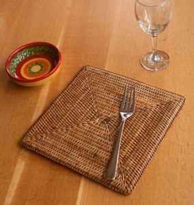 Vente directe du Vietnam, sets de table en rotin tressé, écologiques, en paille, pour la table, porte-assiettes tressés à la main - Product Image 5