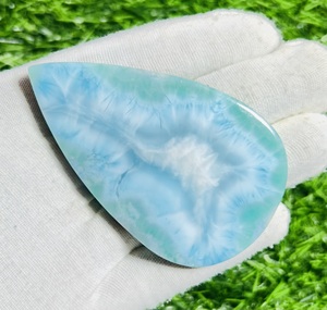 Larimar Natural de Grado AAA en Formas Mixtas |   Piedra Preciosa de Larimar Hecha a Mano, Tamaños Personalizados para la Fabricación de Joyas, Venta al por Mayor - Product Image 3