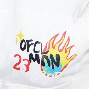Conjunto de Sudadera con Capucha y Pantalones Deportivos con Diseño Moderno y a la Moda, Estampado Desteñido, Tela de Algodón Afelpado Cómoda, Cálido para Invierno - Product Image 6