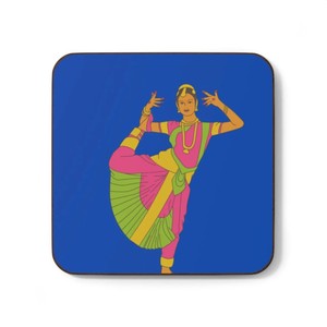 Handmade MDF Lacquered Colorful Diwali <b>Coasters</b> Set <b>Heat</b> Resistant Cup Mat Festival Gift Home Decoration Tableware Modern Carton - Product Image 4