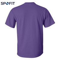 Custom roze unisex ademende crew neck korte mouw snel drogende 220g polyester sublimatie blank custom logo sport T-shirt