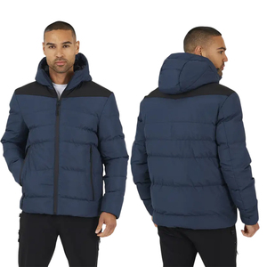 Hot Sale Men's Quilted Puffer <b>Jacket</b> Men Outdoor Clothing <b>Padded</b> Winter Coat Fashion Custom Private Label Puffer <b>Jacket</b> - Product Image 1