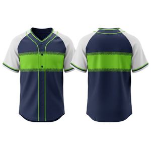 ชุดเบสบอลพิมพ์ลายคุณภาพสูง โลโก้ ชื่อ หมายเลข แบบกำหนดเอง ผ้าโพลีเอสเตอร์ 100% แห้งเร็ว ระบายอากาศได้ดี สำหรับผู้ใหญ่ทุกเพศ - Product Image 1