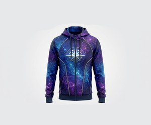 Sweat à capuche personnalisé en sublimation, 100% polyester, pull sportif avec logo personnalisé - Product Image 1