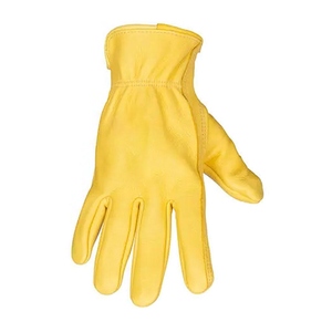 Guantes de Trabajo de Cuero Vacuno Granulado, Resistentes a la Abrasión y al Calor, para Seguridad Industrial, Protección de Manos y Jardinería - Product Image 2