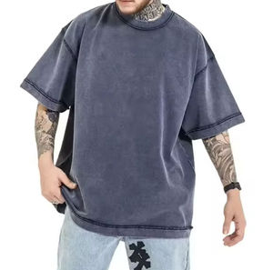Créez votre propre logo, t-shirts pour hommes personnalisables, écologiques, de haute qualité, respirants, à séchage rapide, en tissu jersey, style hip hop - Product Image 3