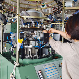 S M L XL Tamaño Single Jersey Camiseta de <span class=keywords><strong>trabajo</strong></span> sin costuras Jersey escolar Máquinas de tejer circulares - Product Image 4