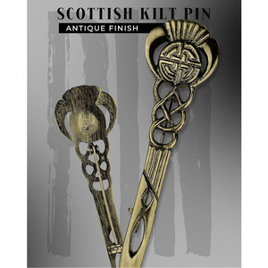 Al por mayor Pin de kilt celta antiguo de cardo escocés de alta calidad, accesorios tradicionales, OEM ODM personalizado - Product Image 5