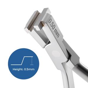 Alicate de ortodoncia para doblar alambres dentales, pinza para armar arcos, instrumento de acero inoxidable para dentistas - Product Image 5