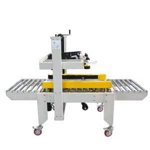 Scelleuse de cartons électrique automatique Hualian avec tête de ruban adhésif de 3 pouces |   Machine de scellage de boîtes à haute productivité pour les grands cartons - Product Image 3