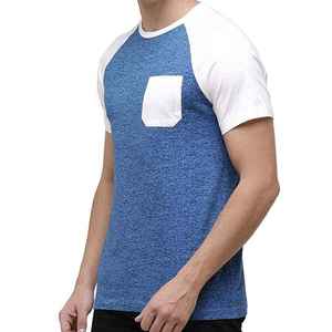 เสื้อยืดผู้ชาย คอตตอนเนื้อหนา แขนสั้น คอกลม 220GSM เสื้อยืดออกกำลังกาย เสื้อยืดวิ่ง สำหรับผู้ชาย - Product Image 5
