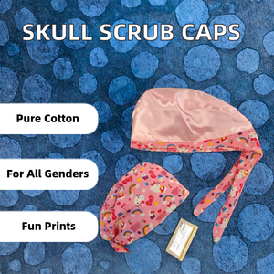 Gorros Quirúrgicos de Algodón Ajustables al por Mayor de Fábrica, Diseño Más Reciente, Gorro Médico para Hombres y Mujeres, Gorro de Enfermera de Hospital, Tejido de Punto - Product Image 5