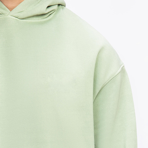 Sudadera con Capucha para Hombre, Diseño Personalizado con Logotipo Frontal, Tejido de Forro Polar Transpirable, Mezcla de Poliéster/Algodón, Corte Regular, Color Sólido - Product Image 5