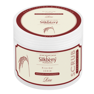 Crème exfoliante blanchissante au riz biologique Silkberry Professional 500g, soin nettoyant et polissant pour la peau, pour salon et spa. |   Tout - Product Image 1