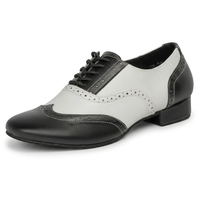 Zapatos de Baile Latino para Hombre Baifa Danzo, para Salsa y Tango, con Suela de Cuero, Forro de PU Sintético, Parte Superior Sintética de 1 Pulgada, Coloridos