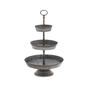 Gold Metal 6-Piece Cake Stand Set with Mirror Top Multi-Layer Design for Display - Product Image 4