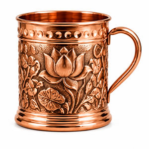 Mug en cuivre noir mat personnalisé avec logo, motif diamant, en acier inoxydable plaqué cuivre, pour cocktails et bière, vente en gros - Product Image 6