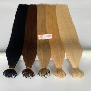 Extensions de cheveux Remy vietnamiens en gros, colorées, lisses et soyeuses, double trame, doux et soyeux, les plus vendues - Product Image 2