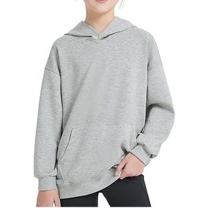 Nuevas Sudaderas con Capucha Personalizadas 100% Algodón de Buena Calidad, Ropa Casual para Niños, Sudaderas con Cremallera para Bebés y Niñas, Lisas - Product Image 1