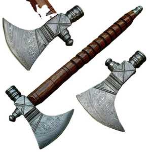 OEM Handmade Damascus Steel Tomahawk <b>Axe</b> Custom Tactical Hunting <b>axe</b> With Wooden Handlel <b>Viking</b> <b>Axe</b> In 100% High Quality - Product Image 1