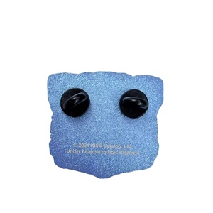 งานฝีมือโลหะเคลือบแบบนิ่มพร้อมหมุดเคลือบสีทองแดงนิกเกิลสีทองสีเงินแวววาว - Product Image 3