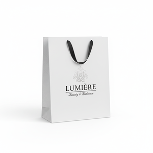 Bolsas de Papel de Doble Pared Reciclables Ecológicas de Lujo con Logotipo Impreso Personalizado y Laminación para Uso en Supermercados - Product Image 3