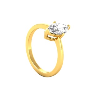 0.82ct Marquise Cut Moissanite Vintage Engagement <b>Ring</b> with Prong Set <b>925</b> Sterling <b>Silver</b> - Product Image 1
