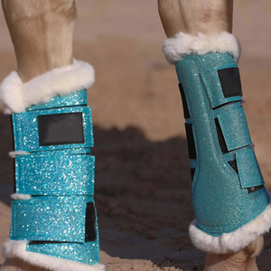 Juego de sudaderos para caballo azules premium personalizables, para doma y salto, con forro de tela suave, transpirable y duradero, para equitación. - Product Image 3