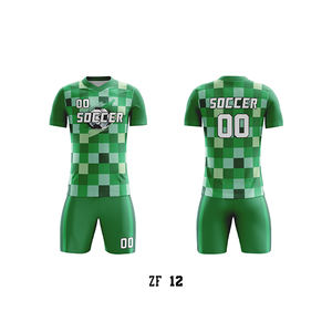 Maillot de football 2026 personnalisé imprimé par transfert thermique, short respirant à séchage rapide, uniforme d'équipe, tenue d'entraînement de football pour jeunes - Product Image 4