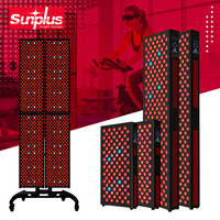 Appareil de luminothérapie LED rouge le plus fiable, panneau de luminothérapie rouge pour usage domestique, panneau de luminothérapie infrarouge 300 LED, fabricant