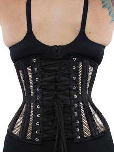 Romantic Vintage Women's Corset Shapewear Plus Size Thick Sexy Bustier Tummy Control Neoprene Anti-Bacterial Breathable Seamless - Product Image 2