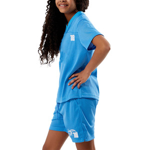 Pantalones Cortos de Baloncesto de Malla Personalizados para Jóvenes, Logotipo Bordado, Pantalones Cortos Deportivos, Ropa Deportiva OEM ODM - Product Image 3