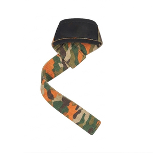 สายรัดยกน้ำหนักแบบมืออาชีพ ลายพราง ป้องกันข้อมือ สายรัดพาวเวอร์ลิฟติ้ง สายรัดดึงข้อ สายรัดออกกำลังกาย สายรัดฟิตเนส - Product Image 4