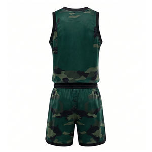 Uniforme de baloncesto profesional, pantalones cortos transpirables, ropa deportiva atlética, conjunto para equipo de cancha, MALUZA INDUSTRIES - Product Image 3