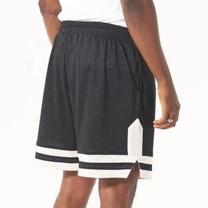 Bermudas Vintage Personalizadas 100% Algodón para Hombre, Pantalones Cortos Deportivos Transpirables con Malla, Decoración con Estampado y Bolsillos, Venta al Por Mayor - Product Image 2