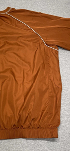 Veste coupe-vent pour homme en promotion, personnalisable avec broderie, à manches longues, col en V côtelé, doublure en maille et passepoil - Product Image 6