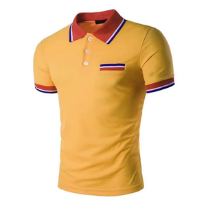 เสื้อโปโลผู้ชายสีสันสดใส ดีไซน์ล่าสุดจากผู้ผลิตปากีสถาน ปักโลโก้ ผลิตจากโรงงานผ้าฝ้ายคุณภาพดี เสื้อโปโลที่ดีที่สุด - Product Image 1